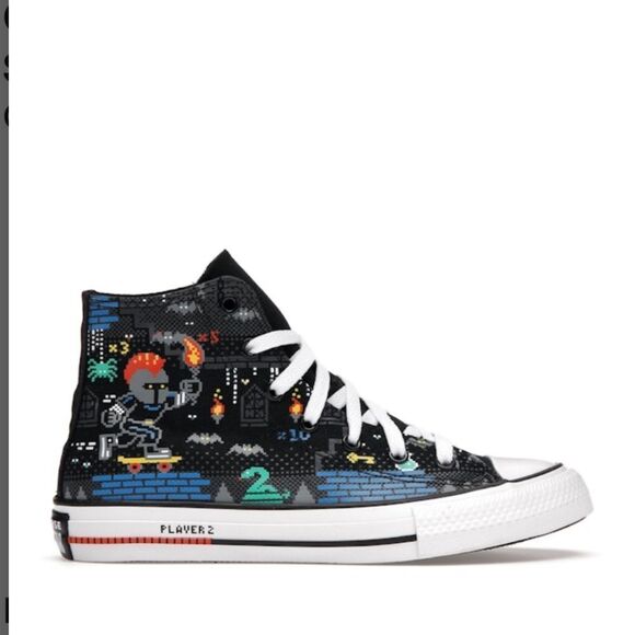 Converse All Star Chuck Taylor Gamer High Top Sneakers Sz 4 - Picture 1 of 12